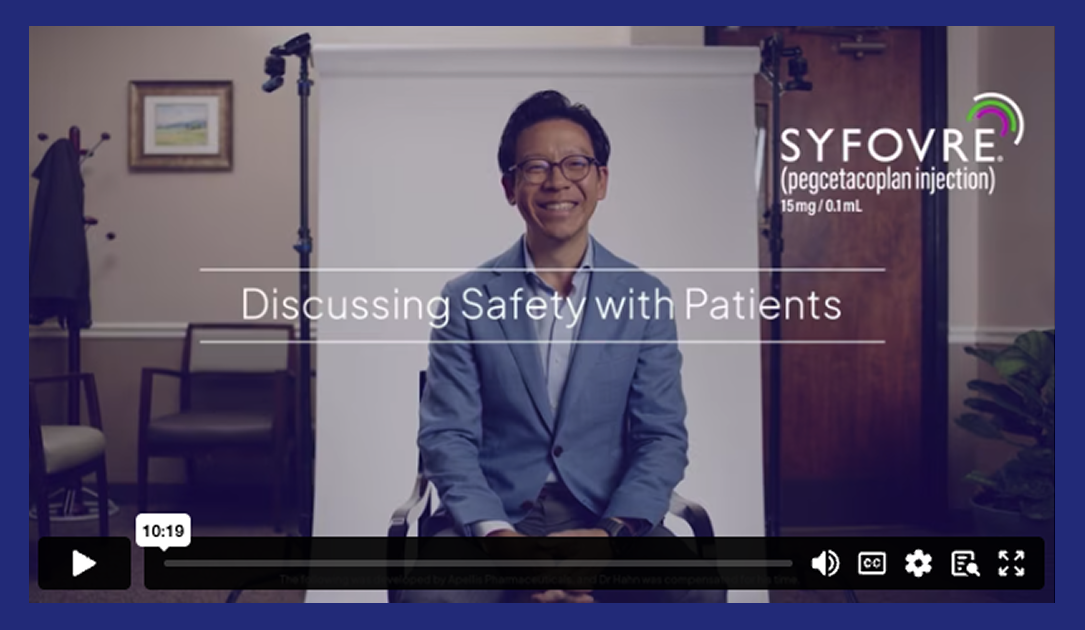 SYFOVRE ECP Dr. Hahn KOL Video | 1062801487